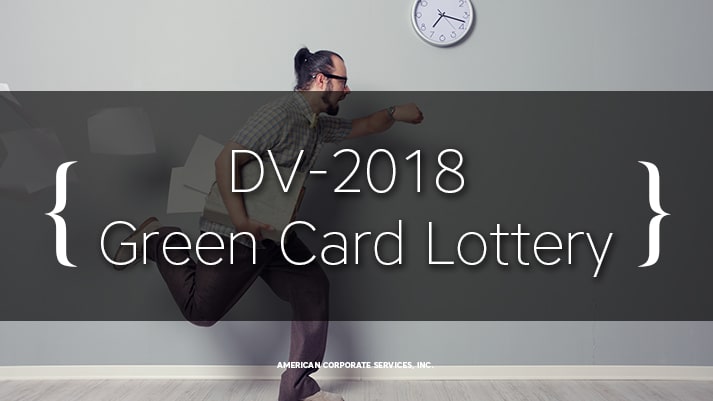 DV-2018 Green Card Lottery