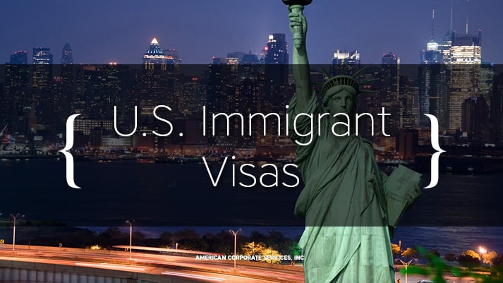 U.S. Immigrant Visas