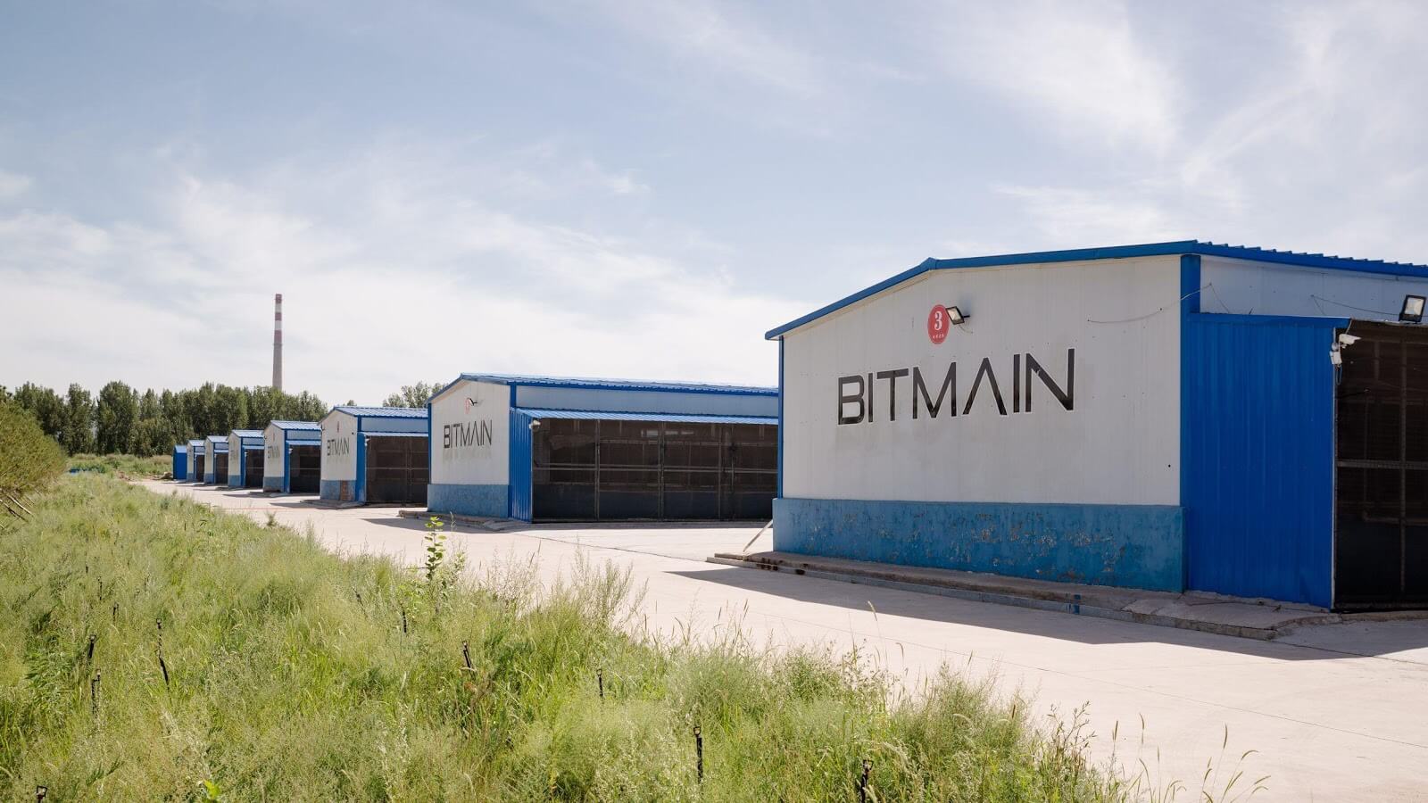 The world’s largest bitcoin server farm in Ordos, Inner Mongolia