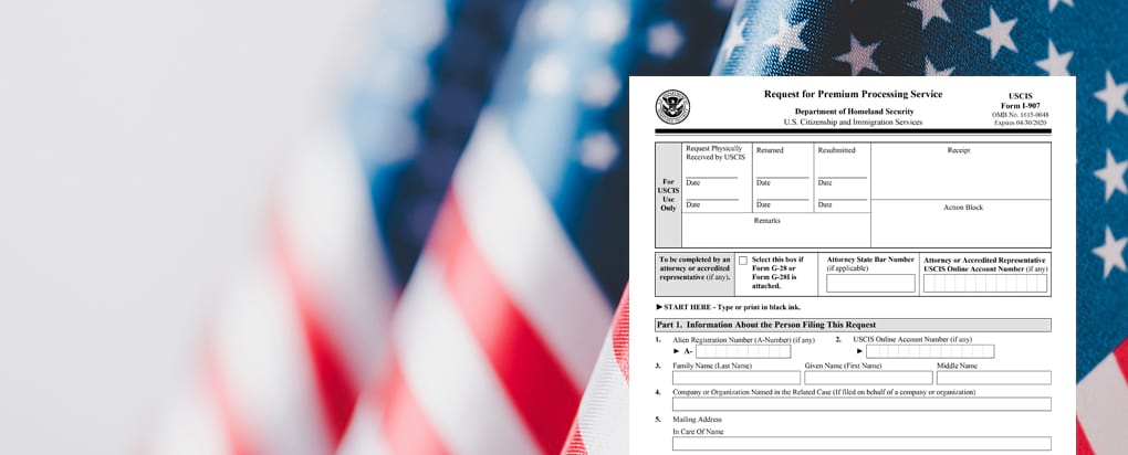 Form I-907 and Premium Processing Service