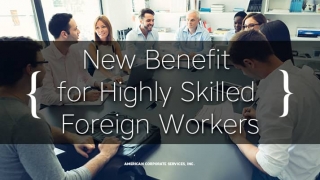 New Opportunities for US Temporary Work Visa Holders
