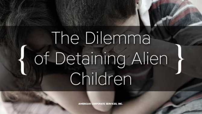 The Dilemma of Detaining Alien Children