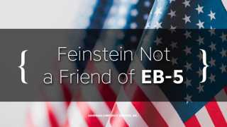 Feinstein Not a Friend of EB-5